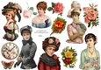 VICTORIAN LADIES DECOUPAGE