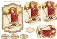 SAINT NICOLAS 3 VINTAGE PYRAMID TOPPER