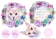CACTUS KITTY 1 DECOUPAGE TOPPER