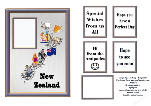 A card from New Zealand