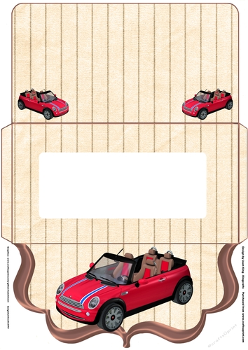 The Red Car money voucher wallet