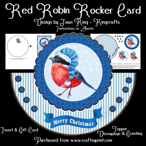 Red Robin Rocker Card