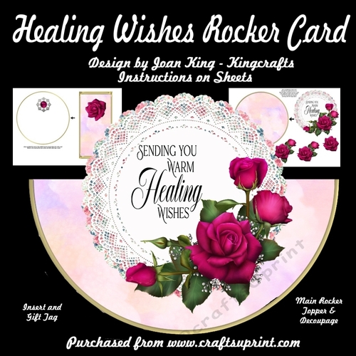 Healing Wishes Rocker Card