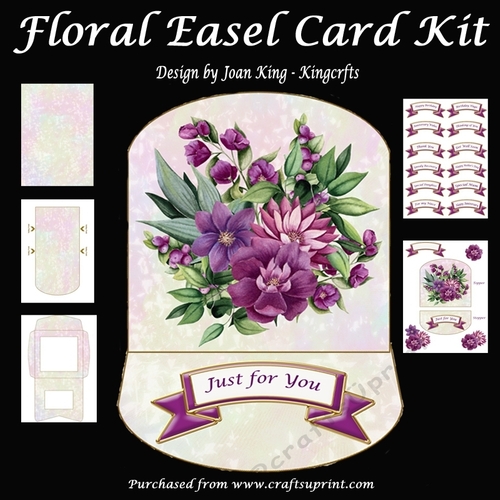 Floral Easel Card