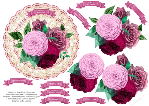 Pink & Magenta Roses