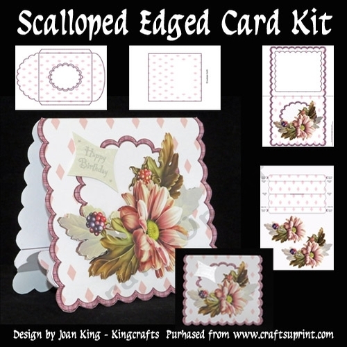 Scalloped Edged Card Kit