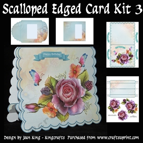 Scalloped Edged Card Kit 3
