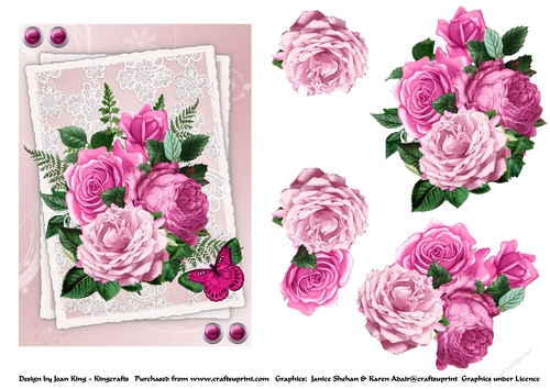 Magenta Bouquet