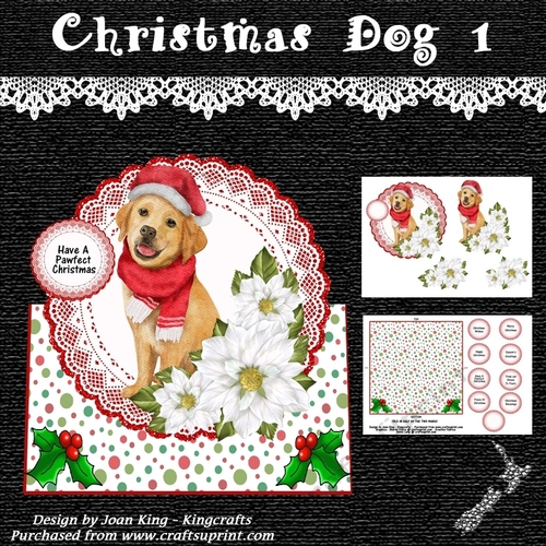 Christmas dog 1