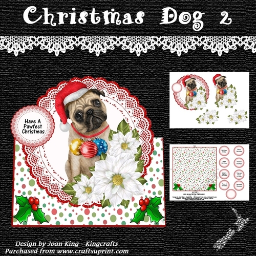 Christmas dog 2