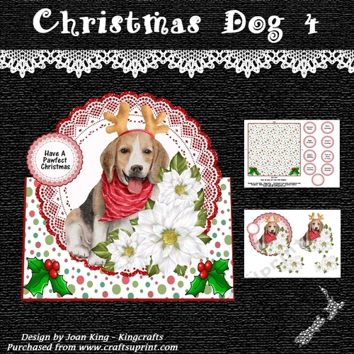 Christmas dog 4