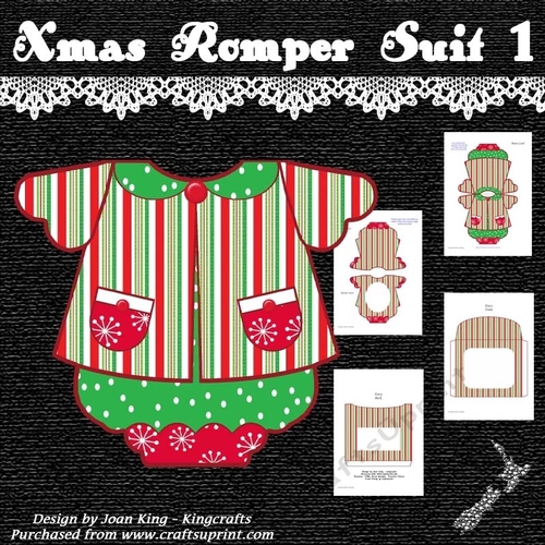 Christmas Romper suit 1