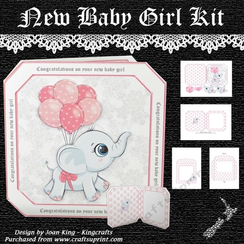 New baby girl kit