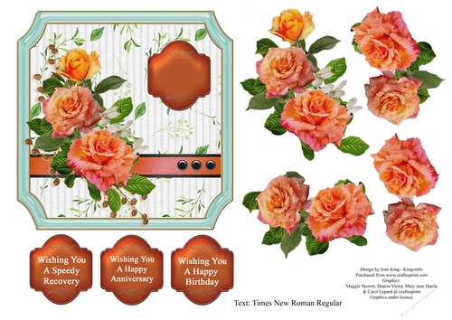 Orange roses for a special occasion