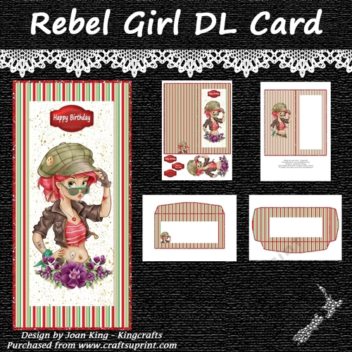 Rebel Girl DL card