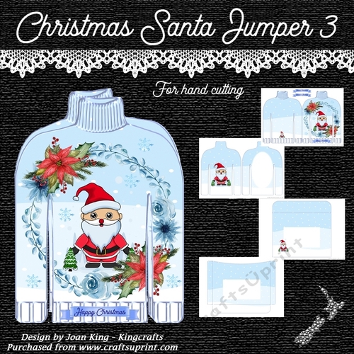 Christmas Santa jumper 3