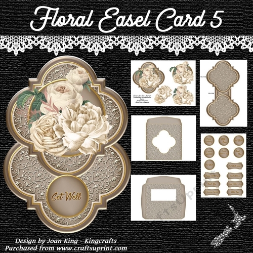 Floral Easel Card 5