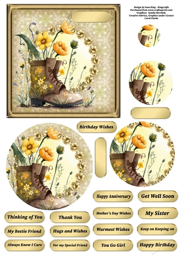 Boot of flowers 2