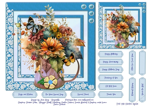 Pot of flowers 2