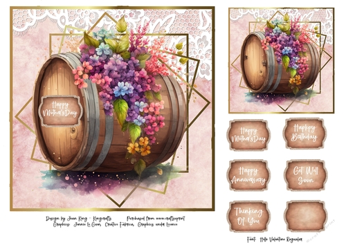 Barrell of Flowers 3