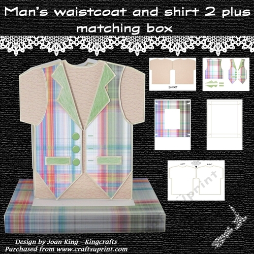 Mans waistcoat and tee shirt 2