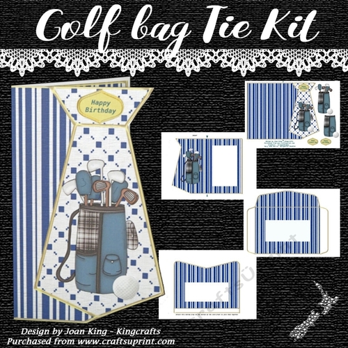 Golf Bag Tie Kit 