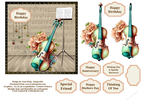 Music and Flowers 1