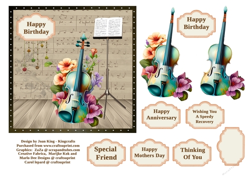 Music and Flowers 2