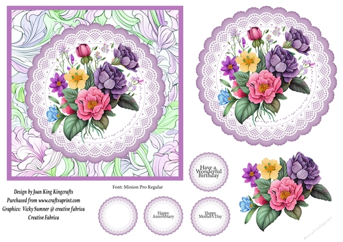 Floral spray 1