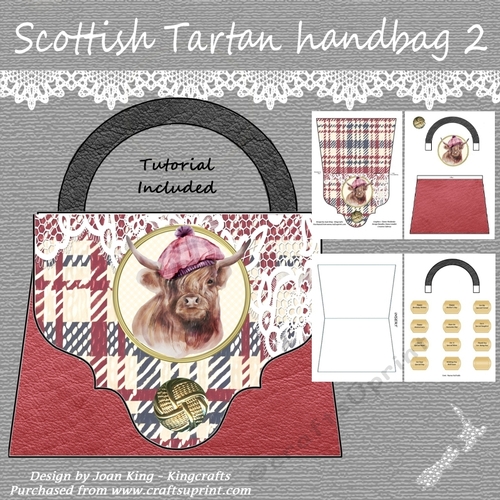 Scottish Tartan Handbag 2
