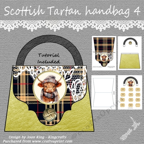 Scottish Tartan Handbag 4