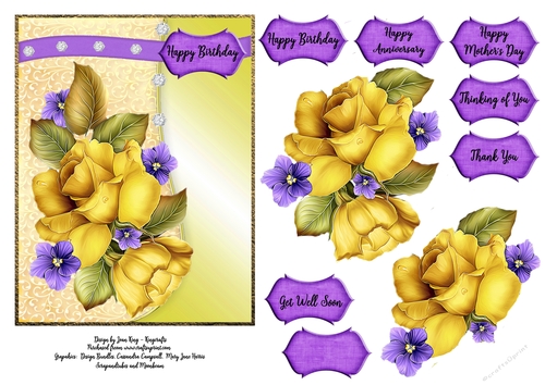 Yellow roses for you