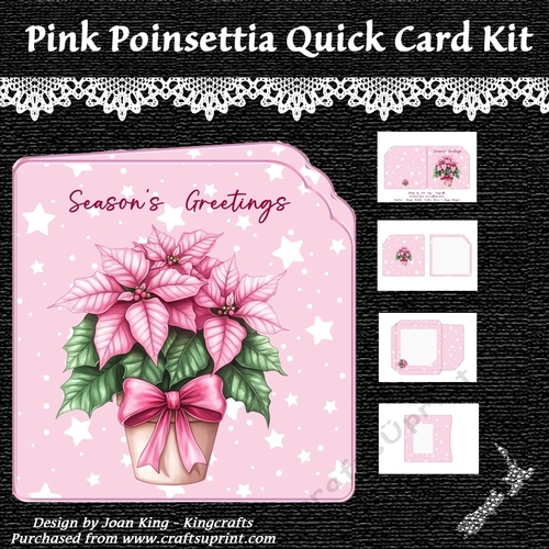 Pink Poinsettias Kit
