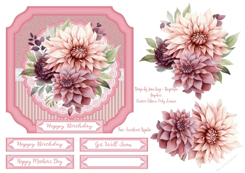 Bouquet of Dahlias