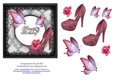 Butterflies and Shoe