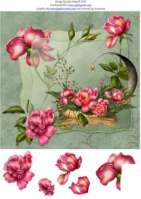 Roses in a Boat