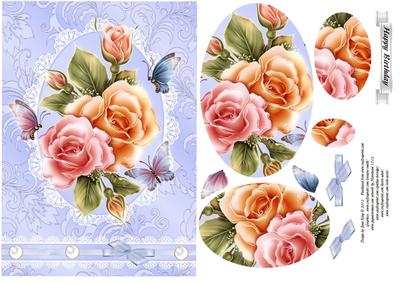 Pink & Peach Roses