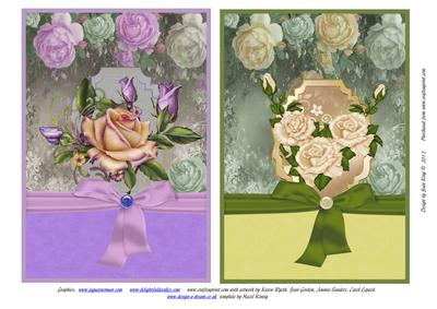 2 Rose Toppers
