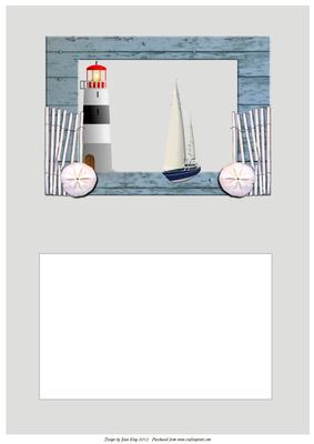 Set of 16 Male Landscape A5 Inserts