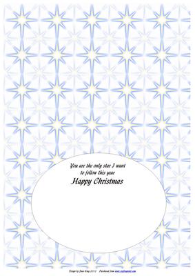 Christmas A5 Landscape Insert
