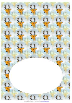 Christmas A5 Landscape Insert