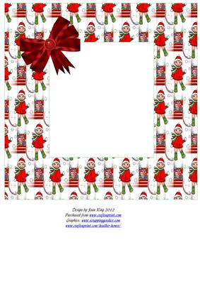 Cute Christmas insert