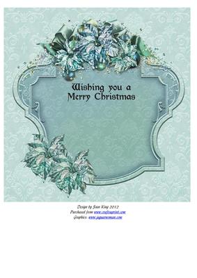 Christmas insert