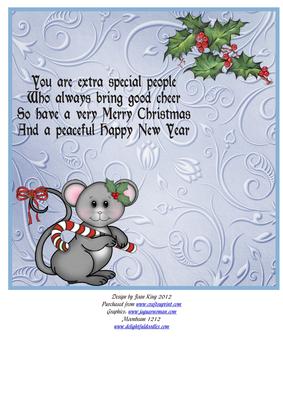 Insert for Christmas