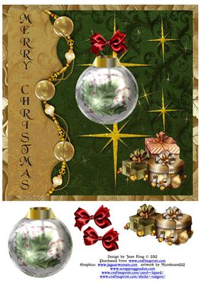 Christmas Bauble and Presents