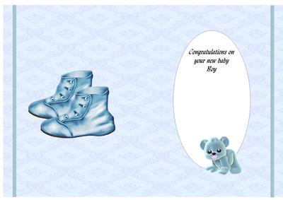 New Baby Boy with Shoes and Plushie