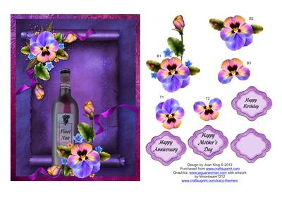 Pansies and Wine
