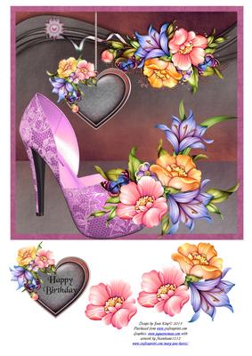 Floral Lace Shoe