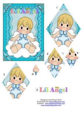 Little Angel in Blue