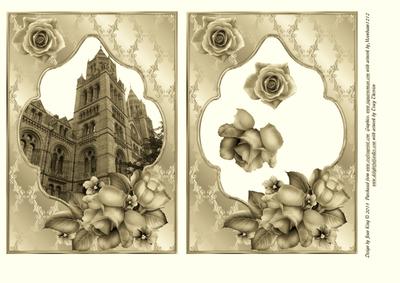History Amongst Roses Antique Look
